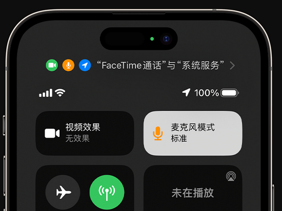 永仁苹果授权维修网点分享iPhone在通话时让你的声音更清晰 