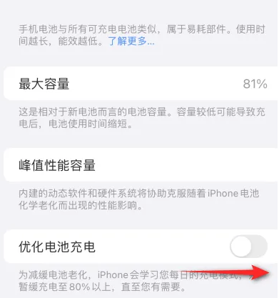 永仁苹果15维修分享iPhone15充电到80%就充不进电了怎么办 