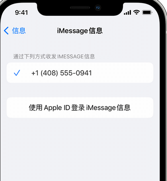 永仁apple维修iPhone上无法正常发送iMessage信息 