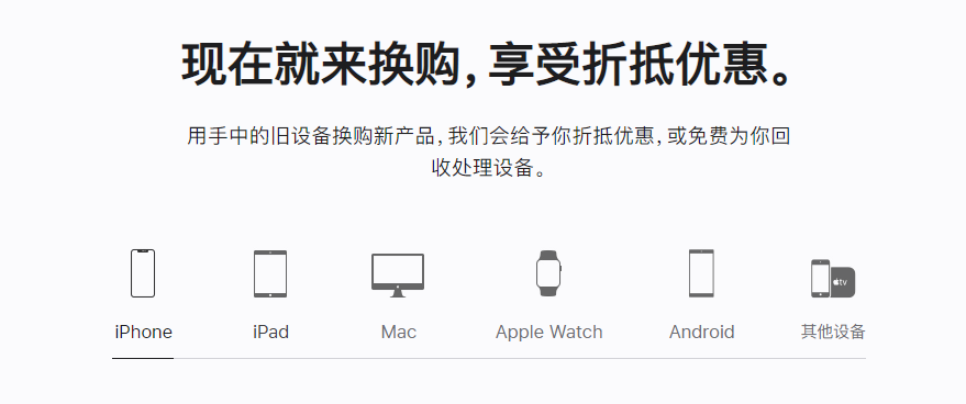 永仁苹果手机维修分享iPhone以旧换新的去处 