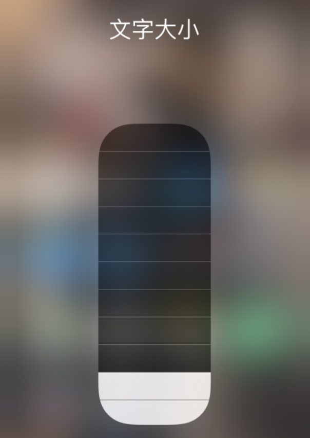 永仁苹果手机维修分享小技巧：在 iPhone 控制中心快速调节字体大小 