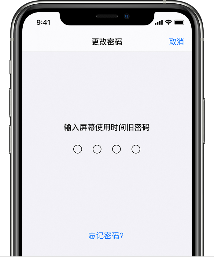 永仁苹果手机维修分享iOS 14 忘记屏幕使用时间密码怎么办 